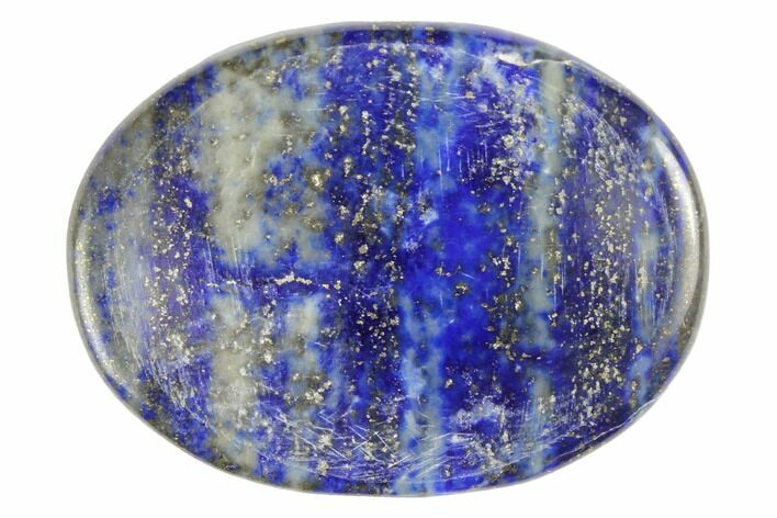 Polished Lapis Lazuli Worry Stones - 1.5" Size - Photo 1